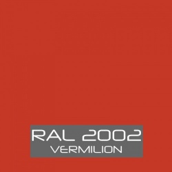 RAL 2002 Vermillion tinned Paint
